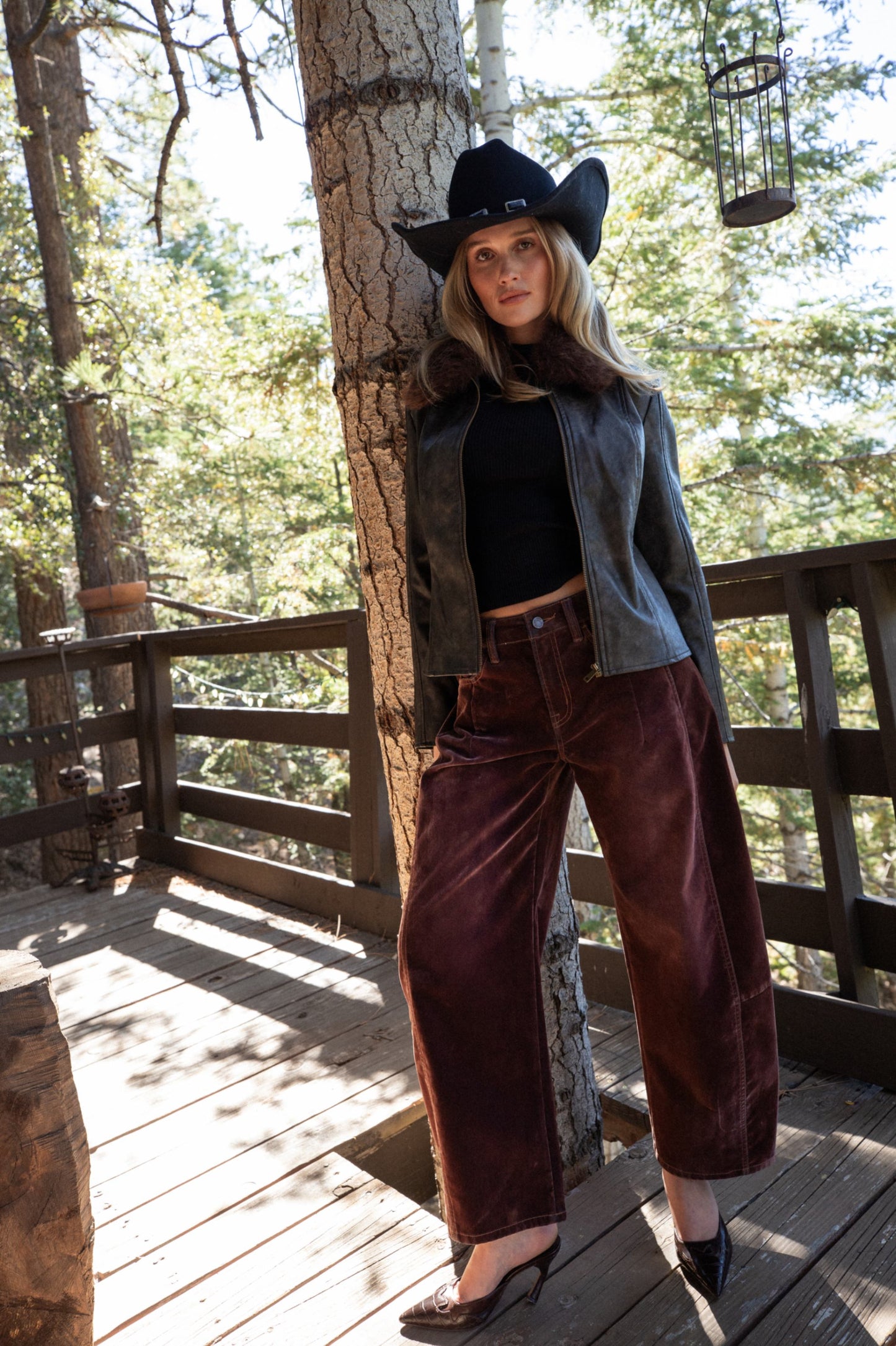 Beckett Espresso Vegan Leather Jacket